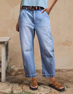 Jeans jogger casual da donna alla moda