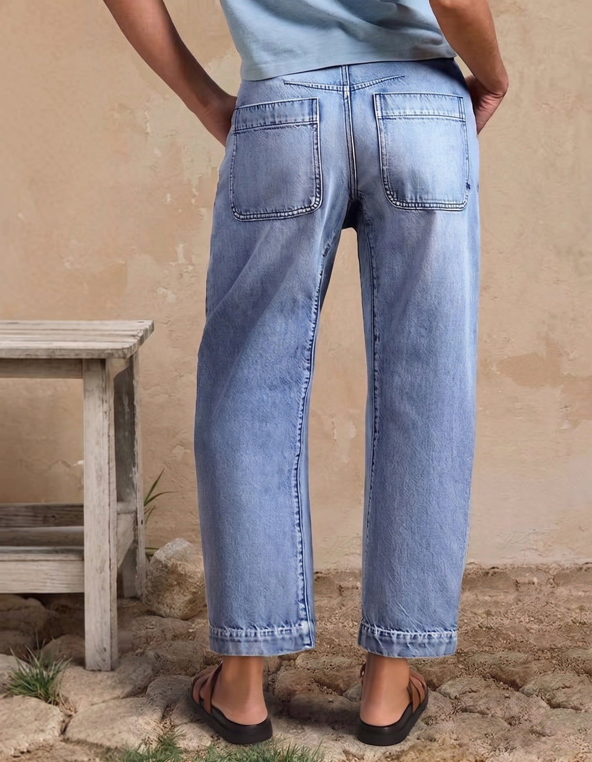 Jeans jogger casual da donna alla moda