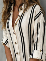 Vestito midi fluido da donna in chiffon a maniche corte con scollo a V e tasche